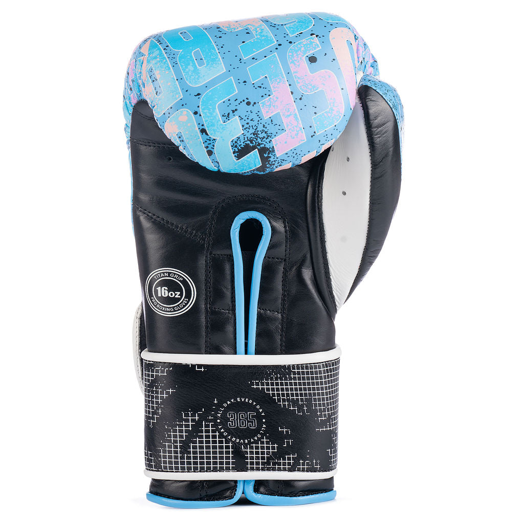 Bravose Limited Edition 16oz Velcro Boxing Gloves – Blue Edition-2