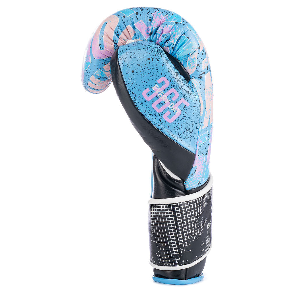 Bravose Limited Edition 16oz Velcro Boxing Gloves – Blue Edition-1