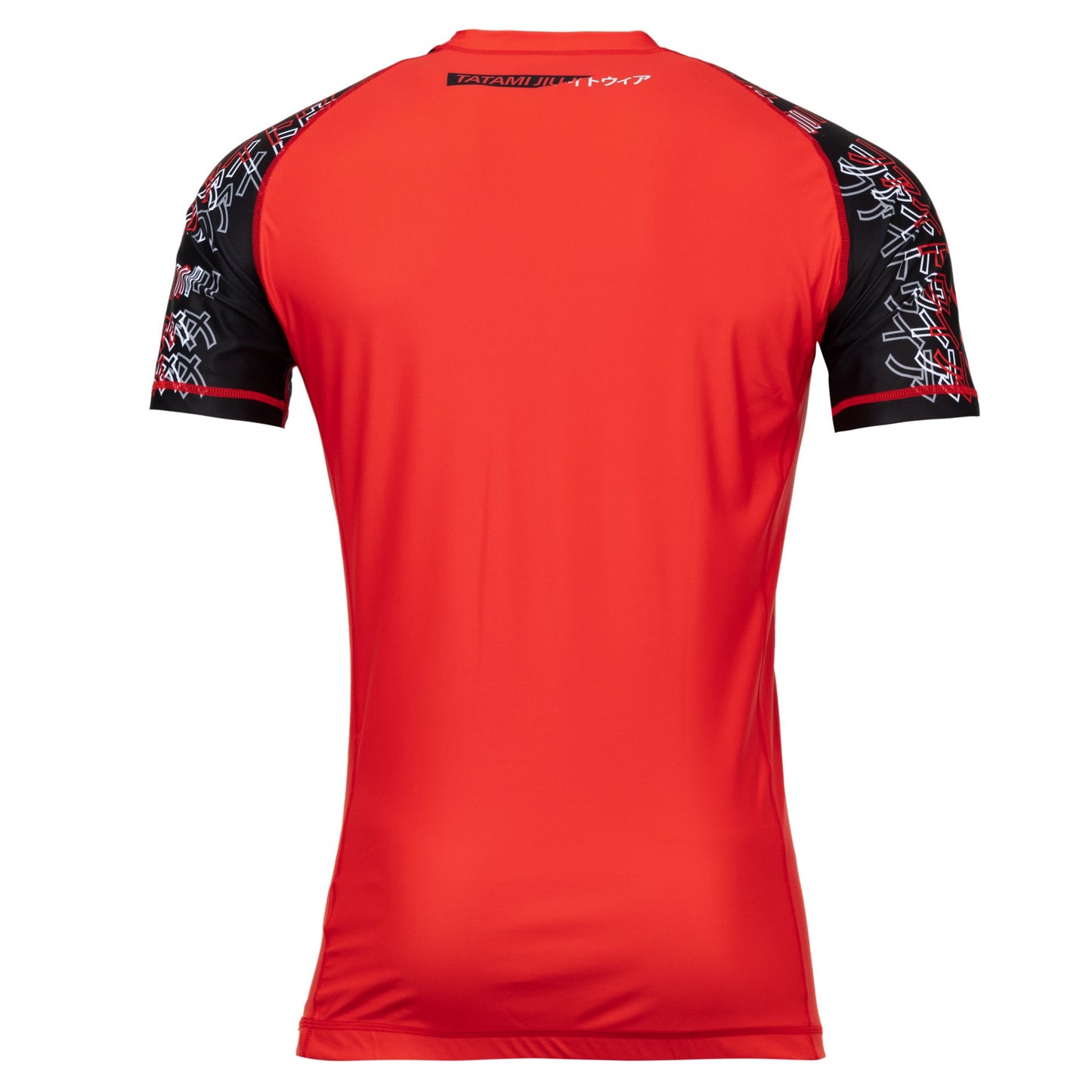 Tatami Mens No Gi Uncover Short Sleeve Rash Guard - Red
