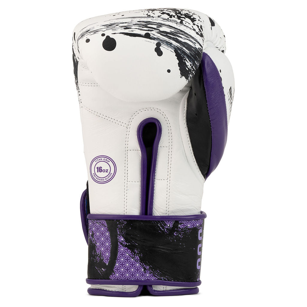 Bravose Limited Edition 16oz Velcro Boxing Gloves – Monochrome Splash Edition-2