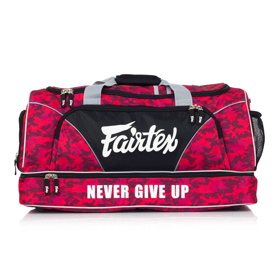 Fairtex Red Camo Heavy Duty Large Gym Bag