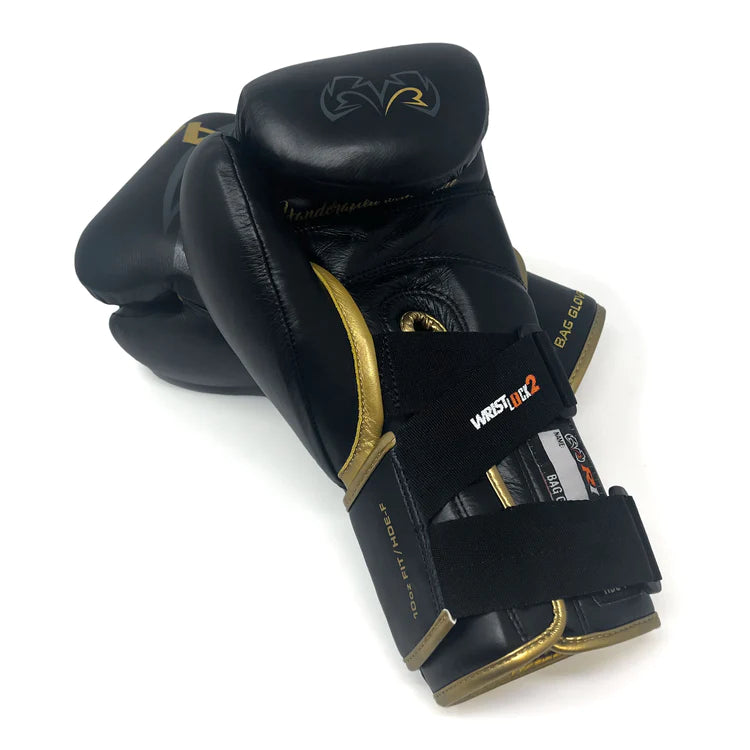 Rival RFX -Guerrero-V Leather Bag Gloves - SF-H - Black/Gold
