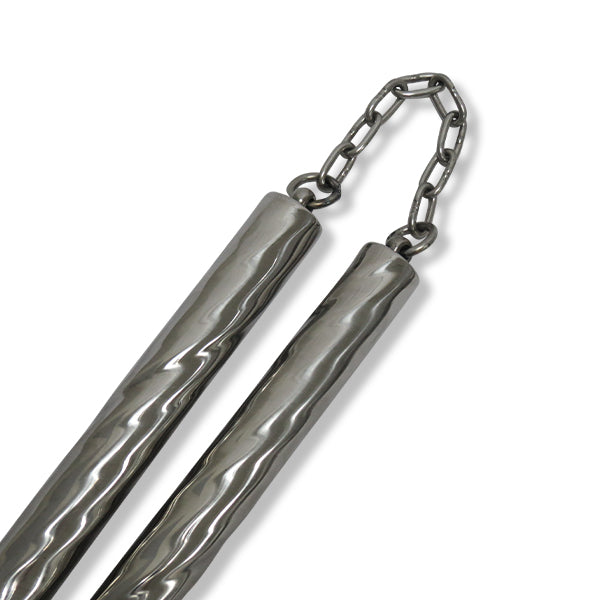 Nunchucks Spiral Steel Jingle & AirFlow Sound (280g) - PRE ORDER