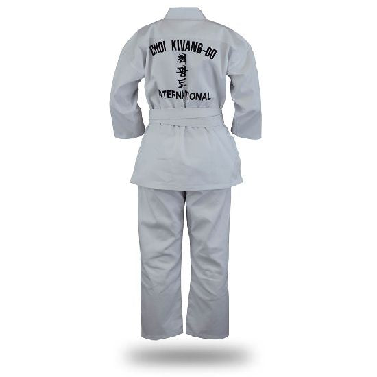 Official Adults  Choi Kwang Do All White Students Uniform