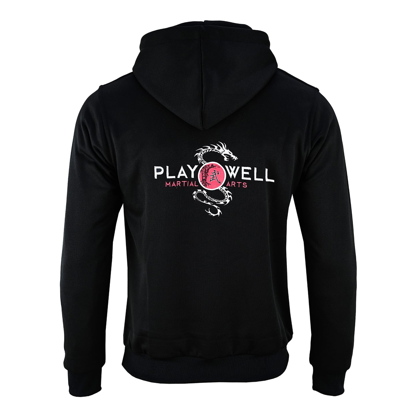 Playwell Premium Fleece Dragon Hoody  - Black - FREE OVER £200.