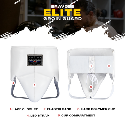 Elite Pro 2.0 Leather Groin Guard-3