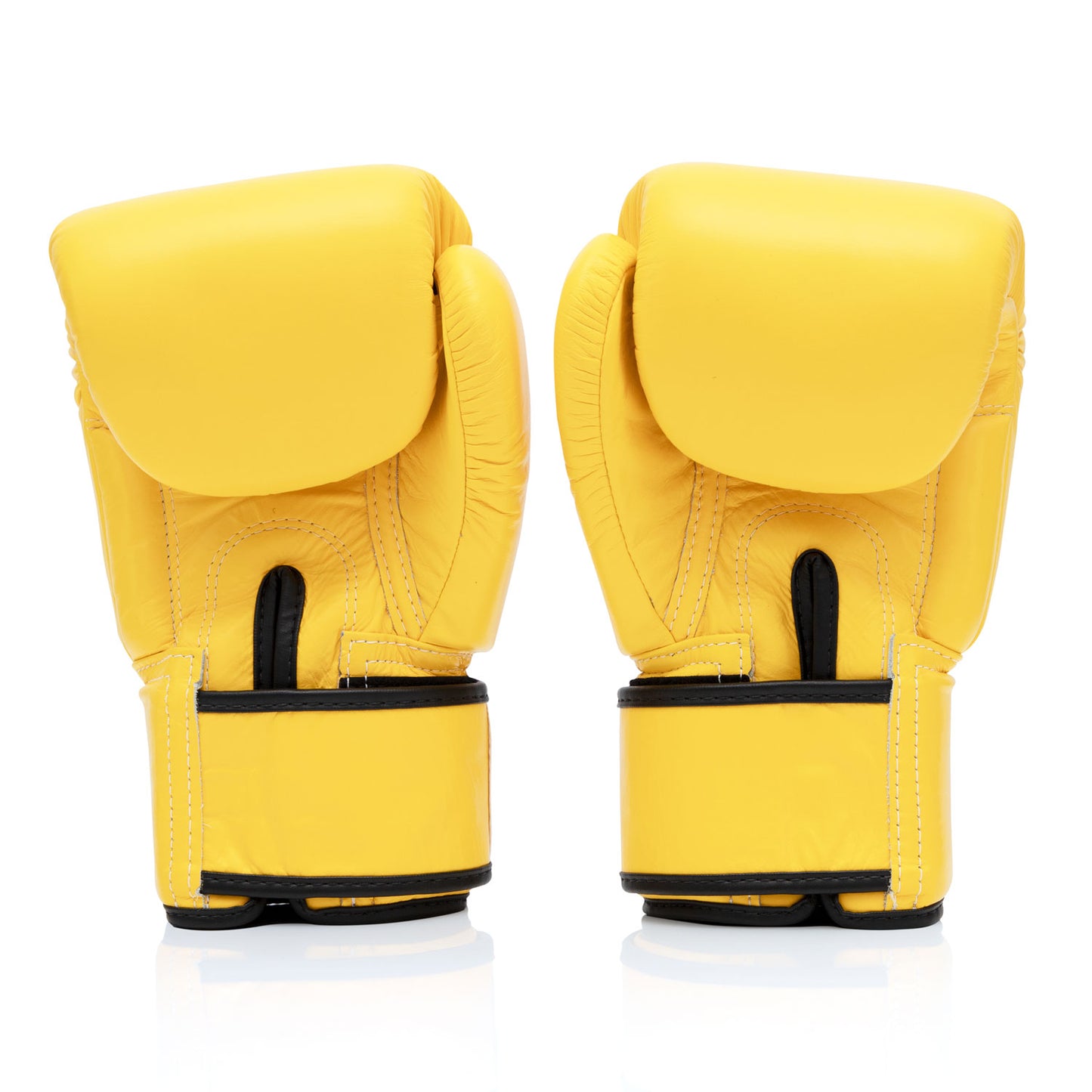 Fairtex BGV1 Yellow Universal Leather Boxing Gloves