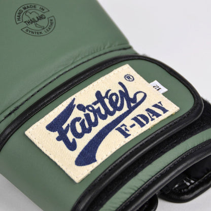 Fairtex BGV11 F Day Microfibre Boxing Gloves - Green