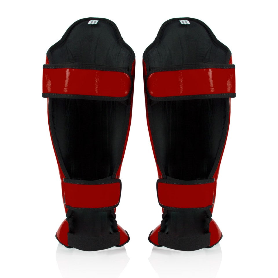 Fairtex SP5 Muay Thai Shin Pads - Red