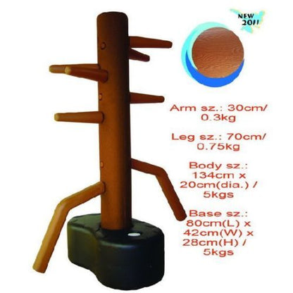 Free Standing PP Wing Chun Dummy