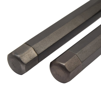 Heavy Aluminium Nunchaku With Chain: Dark Grey