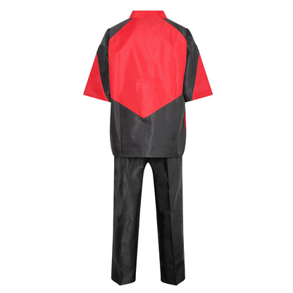 Elite Freestyle V-Neck Team Uniform - Black/Red
