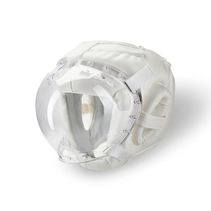 Kudo Adults White Padded Headguard: Full Mask  - NEW