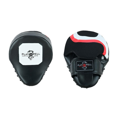 Boxing/MMA Curved Leather Shock Focus Pads