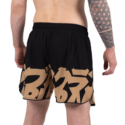 Scramble Baka Grappling Fight Shorts - Gold