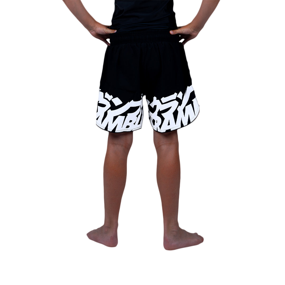 Scramble Baka Kids Grappling Fight Shorts - Black