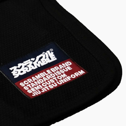 Scramble Standard Issue V3 Jiu Jitsu Gi - Black