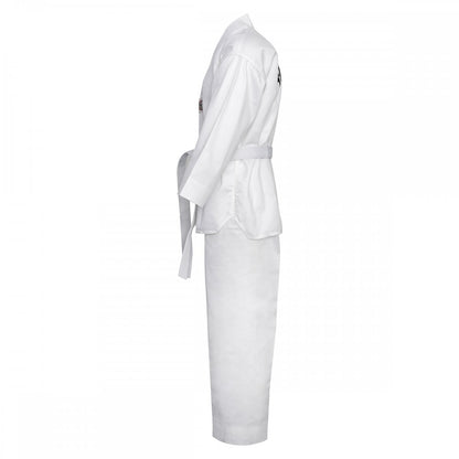 Korean Ultimate Taekwondo Uniform: White V-Neck - Clearance