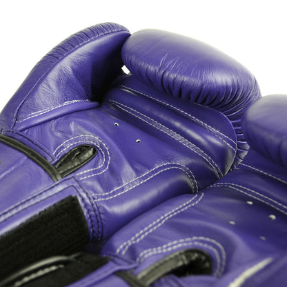 Twins BGVL3 Leather Boxing Gloves - Purple