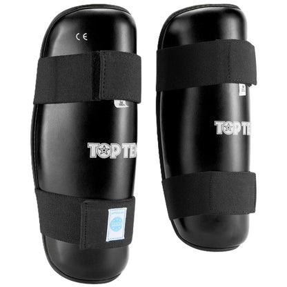 Top Ten Wako Approved Kickboxing Shin Guards - Black