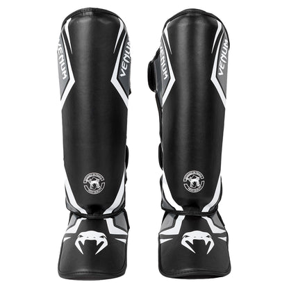 Venum Contender 2.0 Muay Thai Shin Guards - Black/White