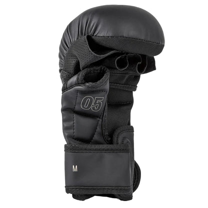 Venum MMA Impact Evo 7oz Sparring Gloves - Black/Black