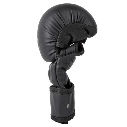 Venum MMA Impact Evo 7oz Sparring Gloves - Black/Black