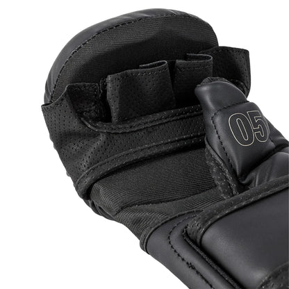 Venum MMA Impact Evo 7oz Sparring Gloves - Black/Black