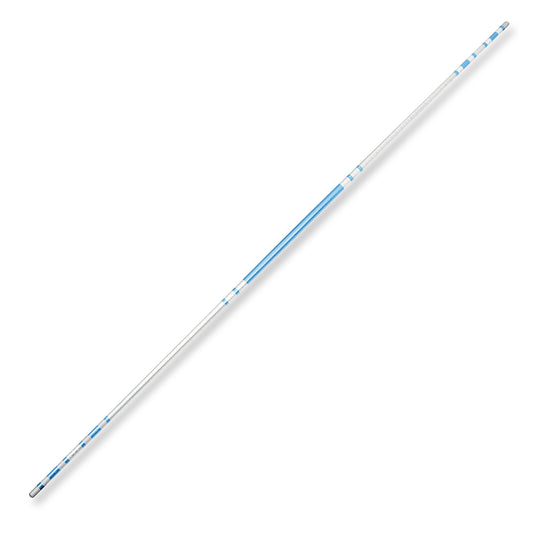 Chrome Competition Silver/Blue Ultra Light Bo Staff - 72" - PRE