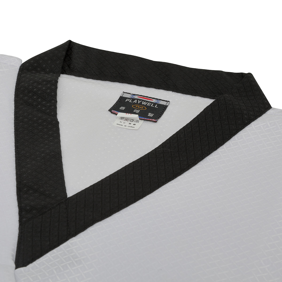 Elite Splice V-Neck Team Uniform - White/Black