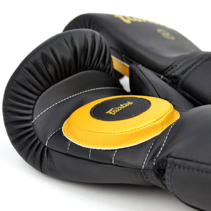 BGV13 Fairtex Coaching Sparring Gloves Black-Gold