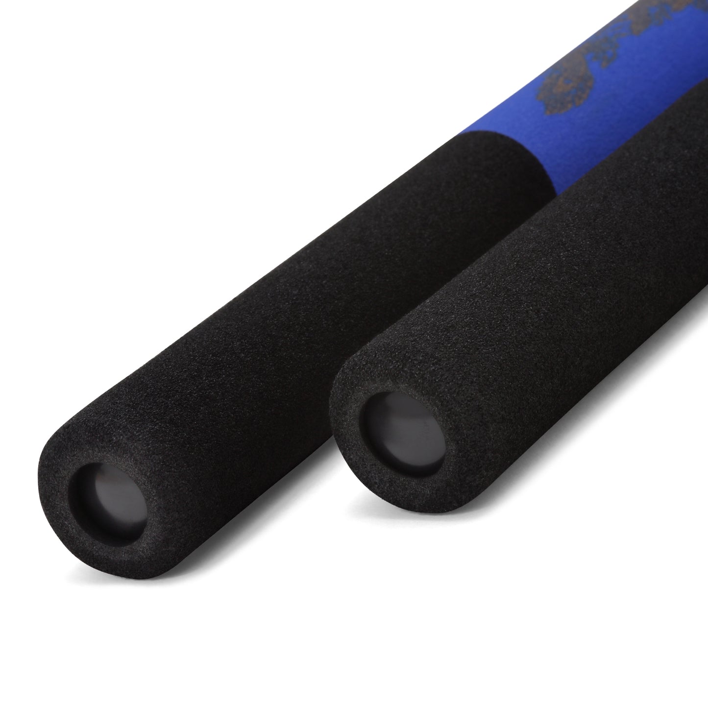 NR-005: Foam Nunchaku with Cord Blue / Black Dragon