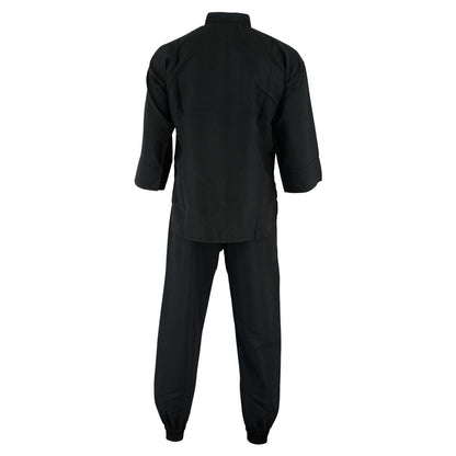Kids Kung Fu Elite Microfibre Suit - Black
