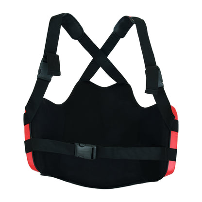 PMA Elite Pro Coaching Body Shield - Black/Red