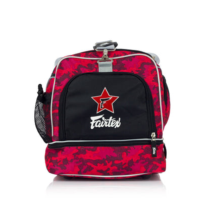 Fairtex Red Camo Heavy Duty Large Gym Bag