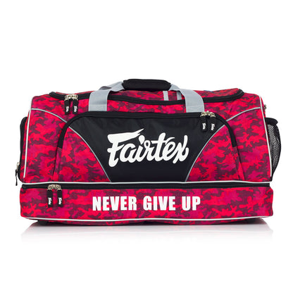 Fairtex Red Camo Heavy Duty Large Gym Bag