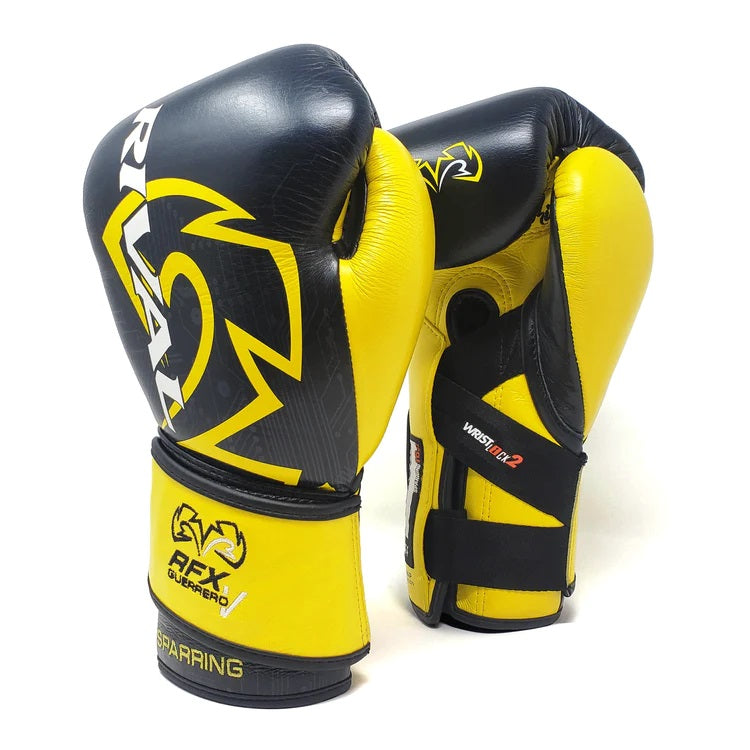 RIVAL RFX- Guerrero Sparring Gloves P4P Edition - Black/Yellow