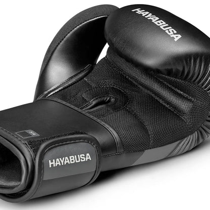 Hayabusa S4 Black Boxing Gloves