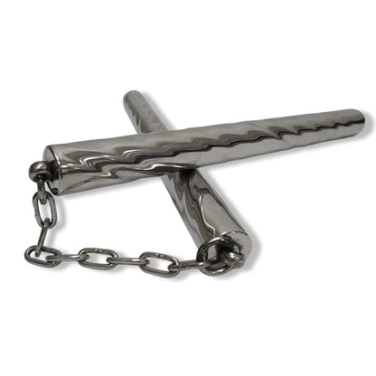 Nunchucks Spiral Steel Jingle & AirFlow Sound (280g) - PRE ORDER