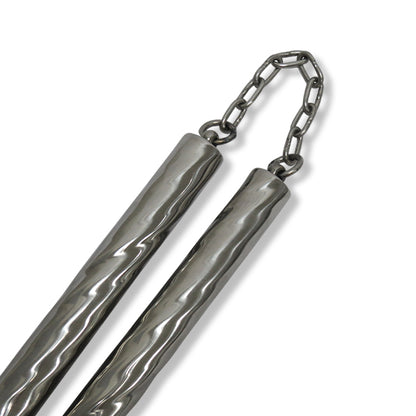 Nunchucks Spiral Steel Jingle & AirFlow Sound (280g) - PRE ORDER