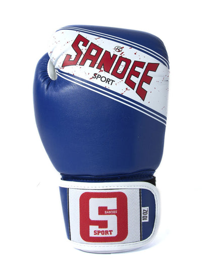 Sandee Sport Muay Thai Boxing Gloves - Blue