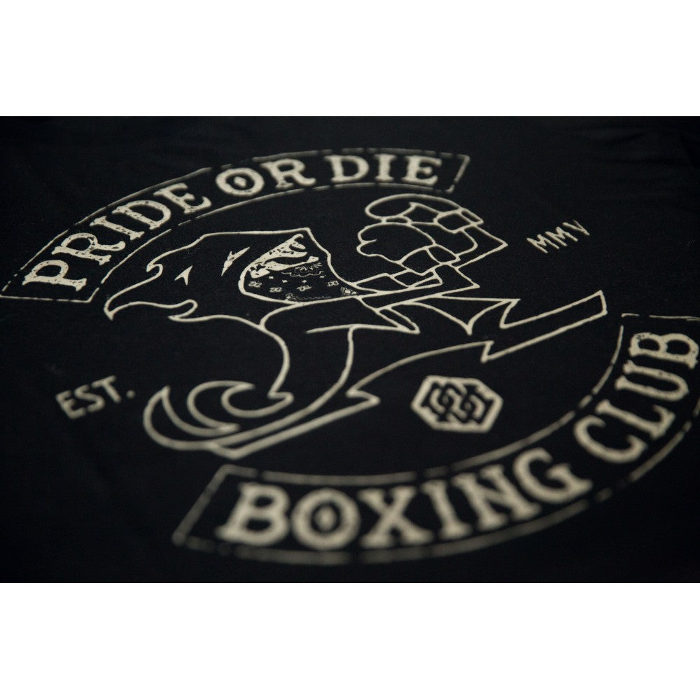 Pride or Die MMA Black Boxing Club T Shirt