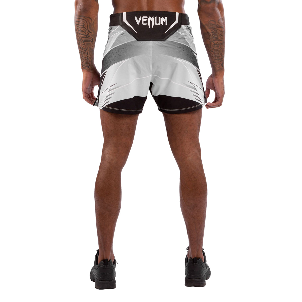 Venum x UFC Authentic Short Fit Mens Fight Shorts - White