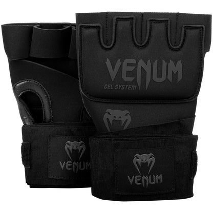 Venum MMA Contact Shock Gel Glove Hand Wraps - Black/White